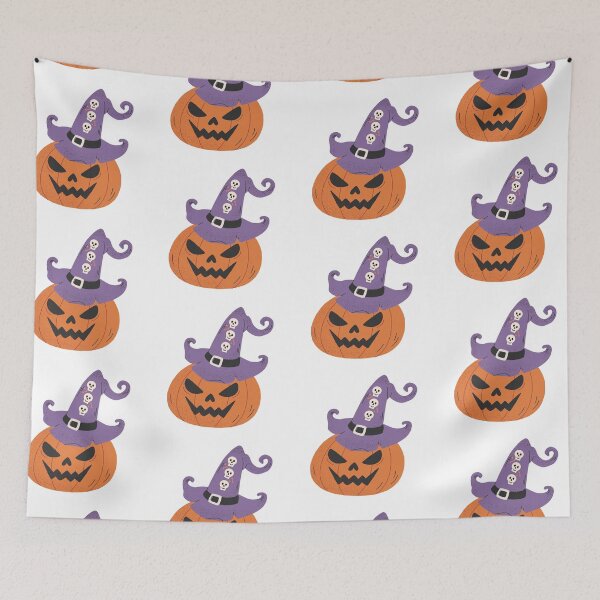 Item preview, helloween witch hat pumpkin designed and sold by ichirochen.