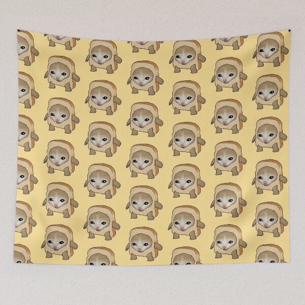 Item preview, Arty bread banana cat meme designed and sold by Claudia McQuilkin.