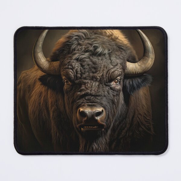 Item preview, Buffalo Portrait designed and sold by DavidPenfound.