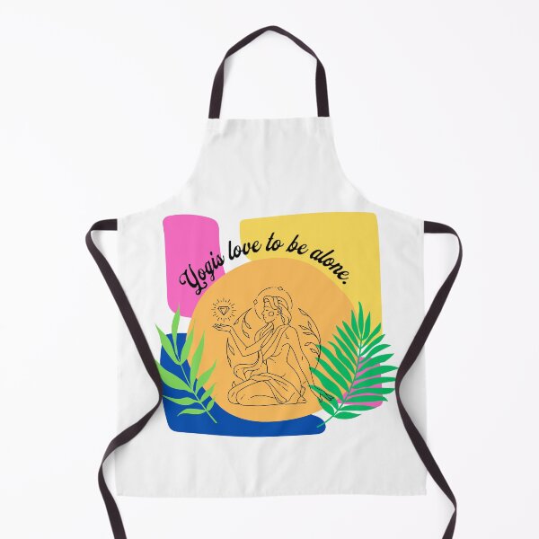Item preview, Yogis Love To Be Alone designed and sold by ARTCLAYSTO.
