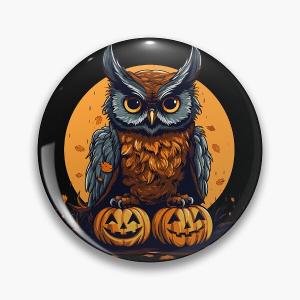 Item preview, Halloween Owl designed and sold by theblockstore.