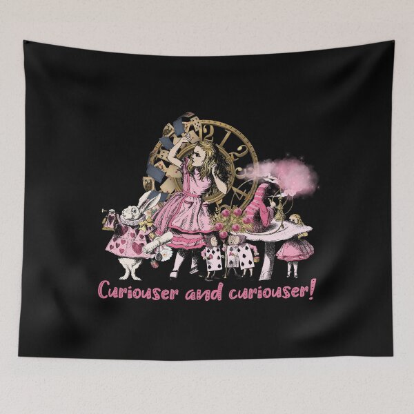 Item preview, Alice's Adventures in Wonderland Shirt 3 Pink Series - Kawaii Mad Hatter Late Christmas Gift for Her, Teens, Roommate, Bestfriend, Fiance, Boss, Inlaw designed and sold by AcesInfinity.
