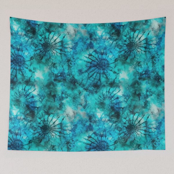 Item preview, Turquoise Tie Dye designed and sold by pinkal.