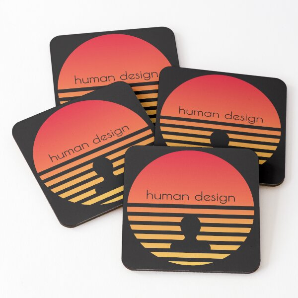 Item preview, Human Design HD Sunset Retro Vintage  designed and sold by HDMarta.