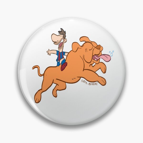 Item preview, Messi and his dog designed and sold by Omar Momani.