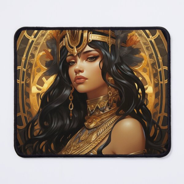 Item preview, Golden Cleopatra - Art Nouveau Style designed and sold by ArtNouveauChic.