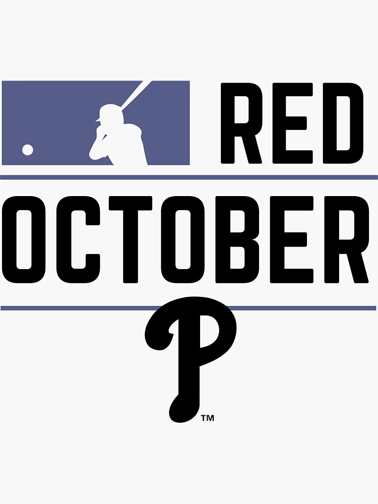 Red October Phillies Poster for Sale by ElZaidy