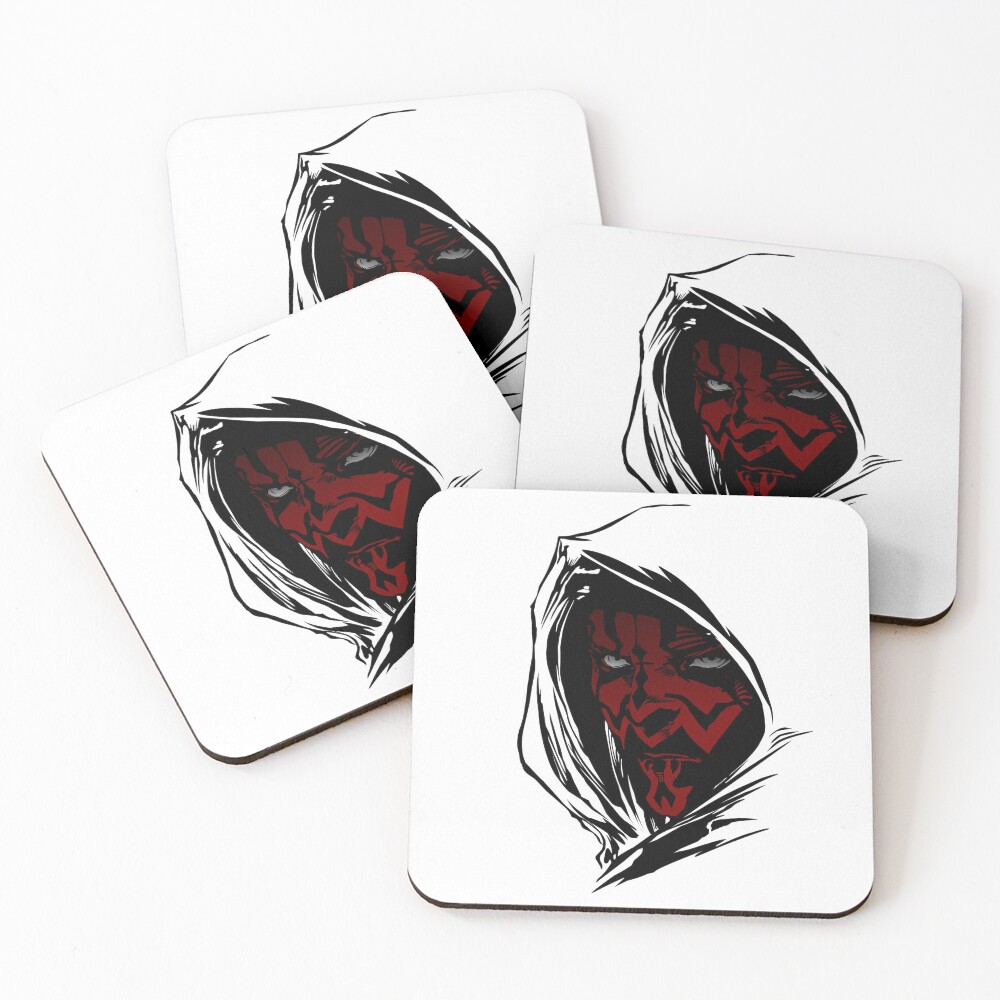 Aperçu de l'œuvre Dessous de verre (lot de 4) créée et vendue par QQdesigns.
