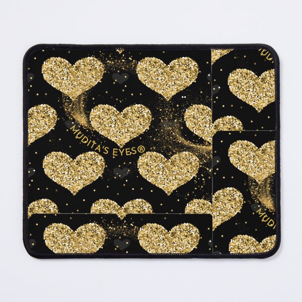 Item preview, Golden Heart Magical Love Sticker designed and sold by MuditasEyes.