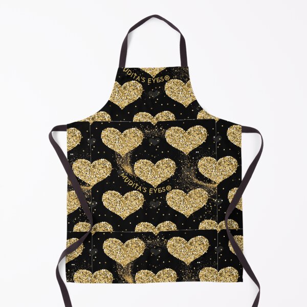 Item preview, Golden Heart Magical Love Sticker designed and sold by MuditasEyes.