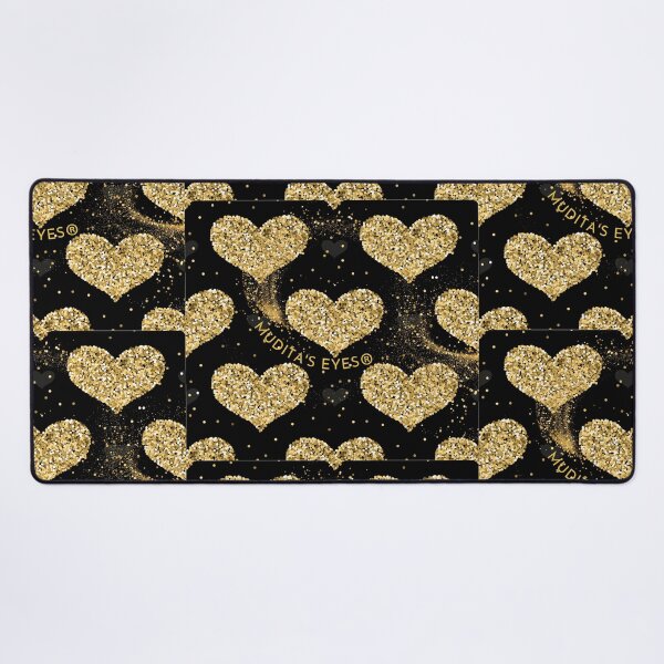 Item preview, Golden Heart Magical Love Sticker designed and sold by MuditasEyes.