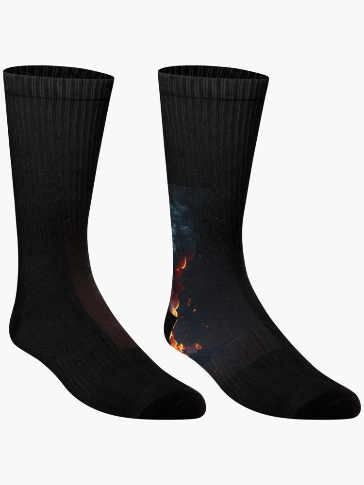 Thumbnail 3 of 5, Socks, Explosion designed and sold by DesignExecutive.