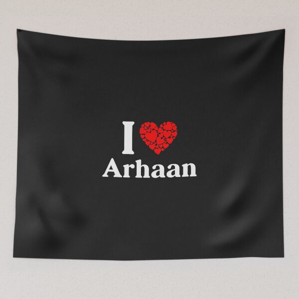 Item preview, Arhaan Heart - I Love Arhaan designed and sold by MiraclePitts.