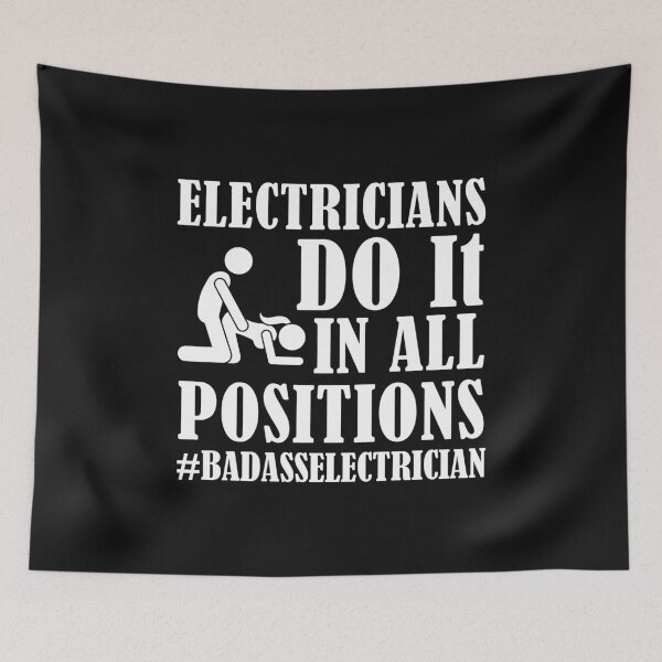 Item preview, Electricians do it all the / Electricity  designed and sold by Tee Hub.