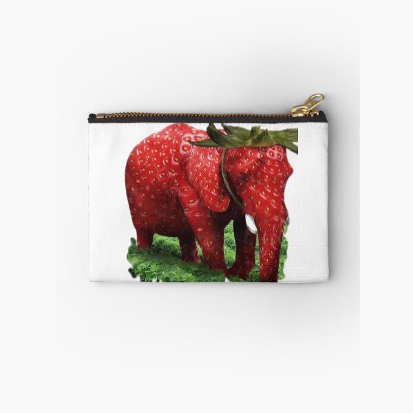 Item preview, Strawberry elephant designed and sold by Shrewd Mood.
