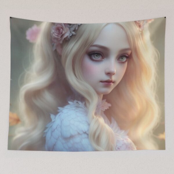 Item preview, Fairytale inspired pink designed and sold by WaryTales.