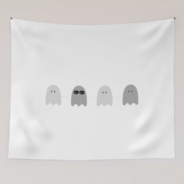 Item preview, Adorable ghosts with sunglasses for halloween designed and sold by noneko04.