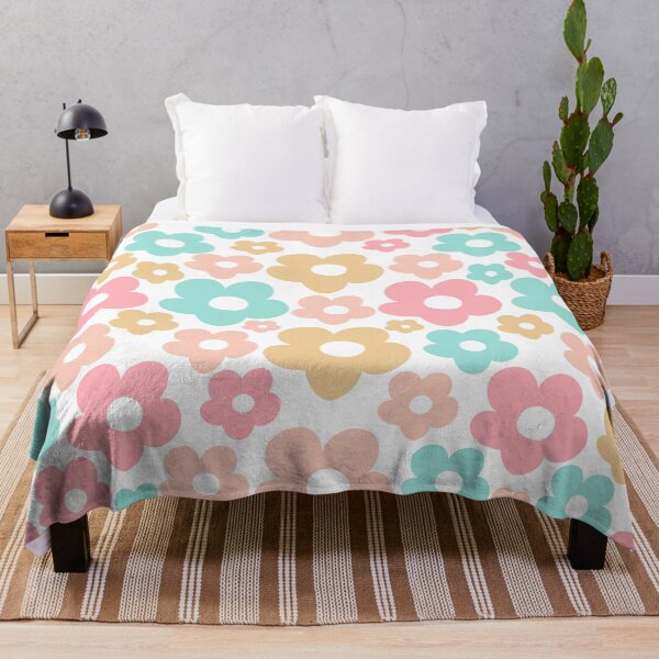 Item preview, Retro Summer Daisies Pattern #4a #retro #flowers #decor #art  designed and sold by Anita's & Bella's Art.