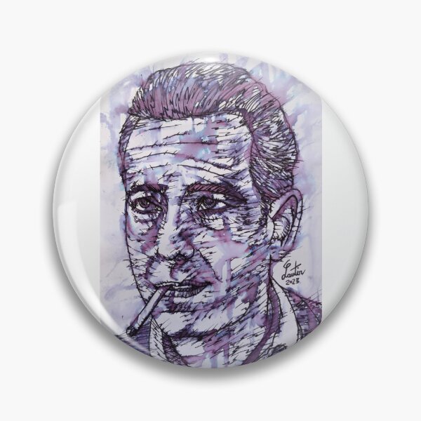Artikelvorschau, HUMPHREY BOGART Aquarell- und Tuscheporträt .1 entworfen und verkauft von lautir.
