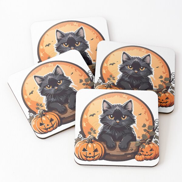 Item preview, Halloween Black Cat designed and sold by Win Hardy.