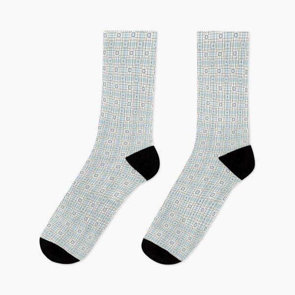 Item preview, Checkered Blue Green Plaid Pattern designed and sold by ArtMeetsPizza.