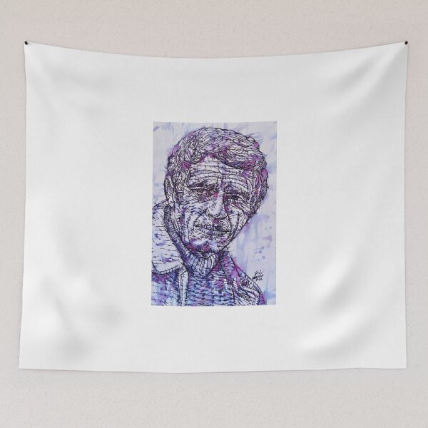 Item preview, MCQUEEN ink and watercolor portrait .1 designed and sold by lautir.