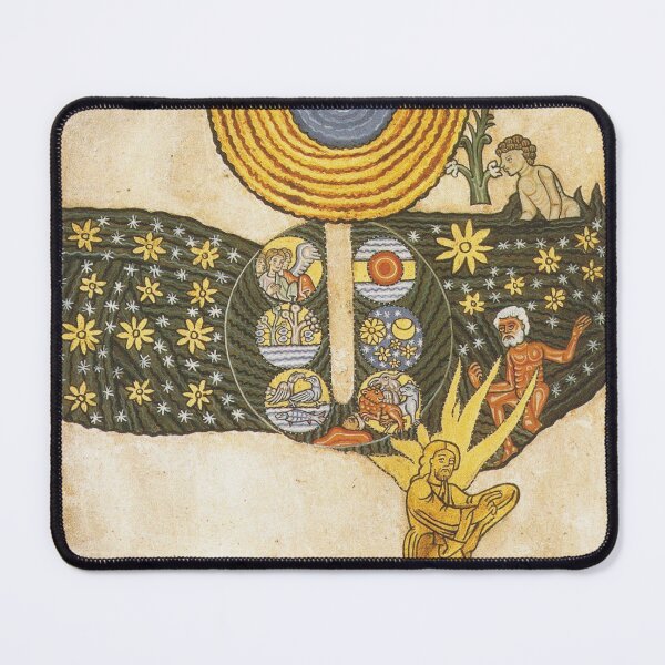 Item preview, Saint Hildegard of Bingen - Garden Vision designed and sold by softbluehum.