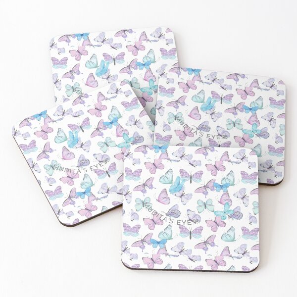 Item preview, Soft Colorful Butterfly Watercolor Sticker designed and sold by MuditasEyes.