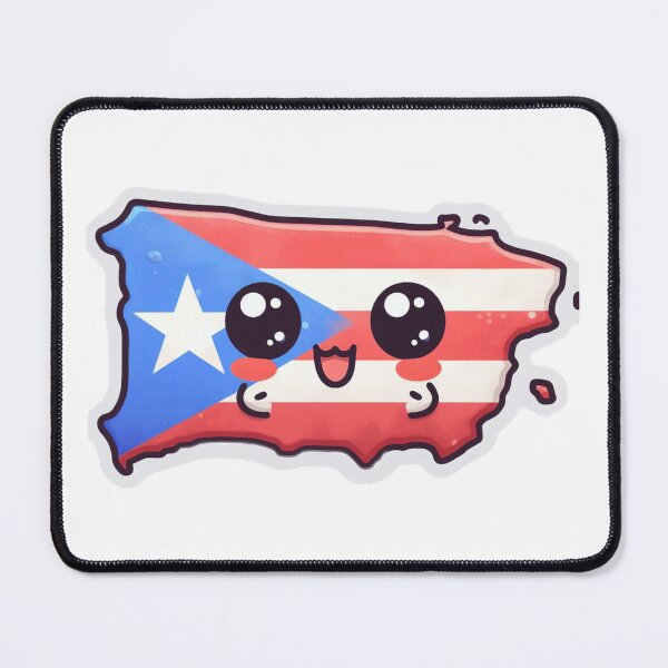 Item preview, Cute Puerto Rico Flag Map  designed and sold by lupibean.