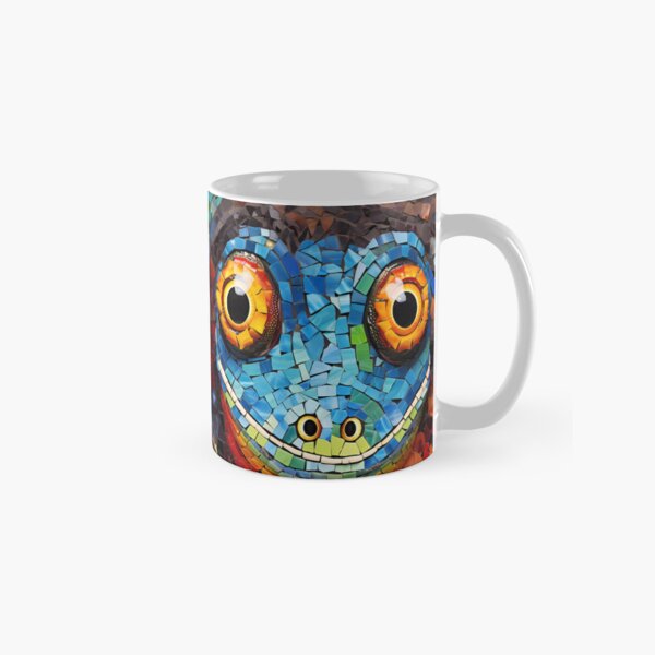 Item preview, Barcelona Salamander mosaic from Gaudi Park Güell funny face designed and sold by LolioGifts.