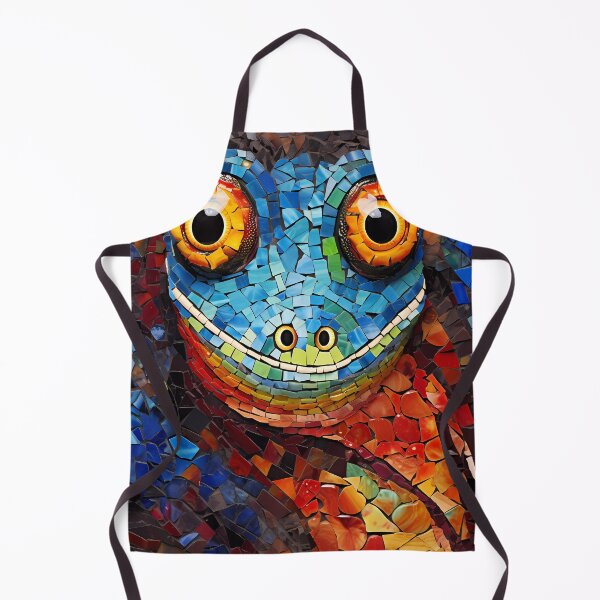 Item preview, Barcelona Salamander mosaic from Gaudi Park Güell funny face designed and sold by LolioGifts.