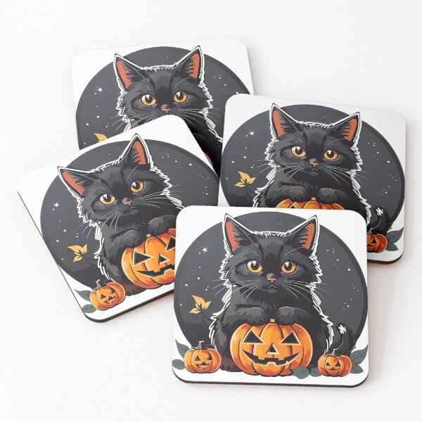 Item preview, Halloween Black Cat designed and sold by Win Hardy.