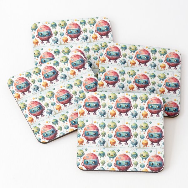Item preview, Cute alien spaceships and planets designed and sold by KornUHD.