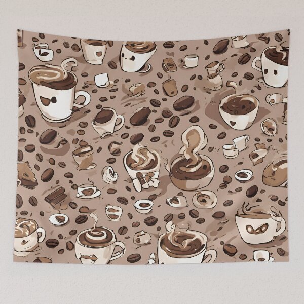 Item preview, Coffee and Beans Design designed and sold by SeamCraft.