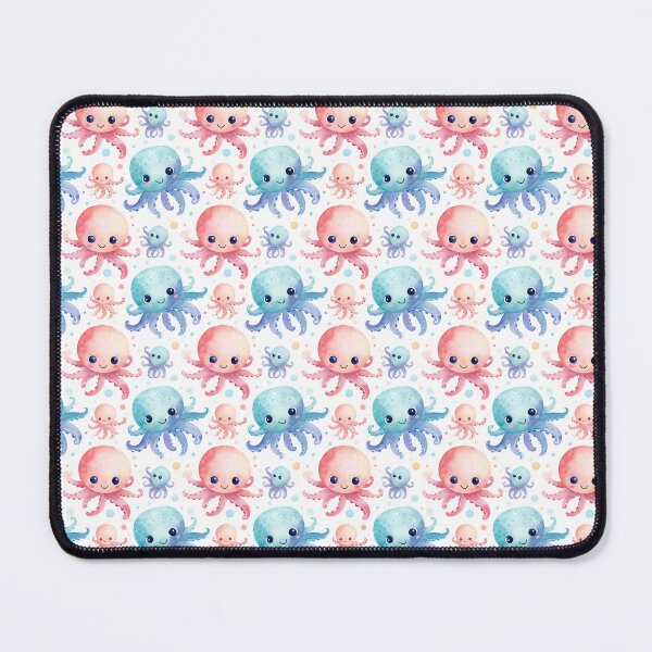 Item preview, Tentacles of Wonder: A Captivating Octopus Watercolor designed and sold by qoodesignstudio.