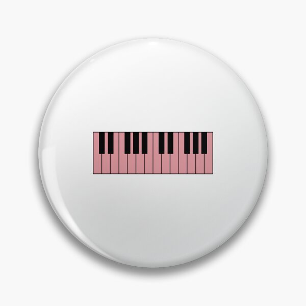 Item preview, Piano keyboard pastel pink designed and sold by Inspirationmotivation.