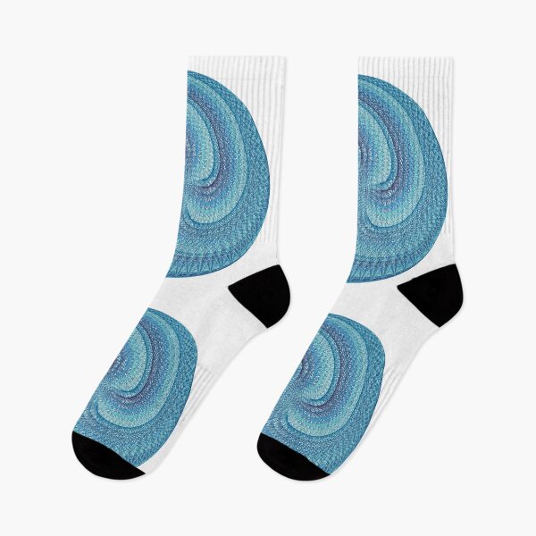 Item preview, CardioidSpiral-5 [5-1111-Blues-WB] designed and sold by LottMultimedia.