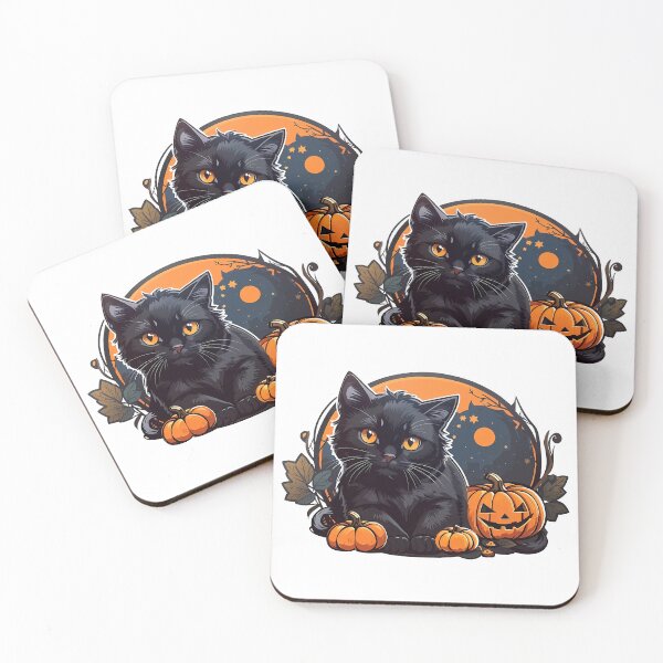 Item preview, Halloween Black Cat designed and sold by Win Hardy.