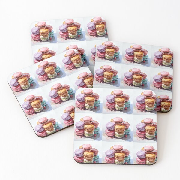 Item preview, Rainbow-colored macarons and treats designed and sold by KornUHD.