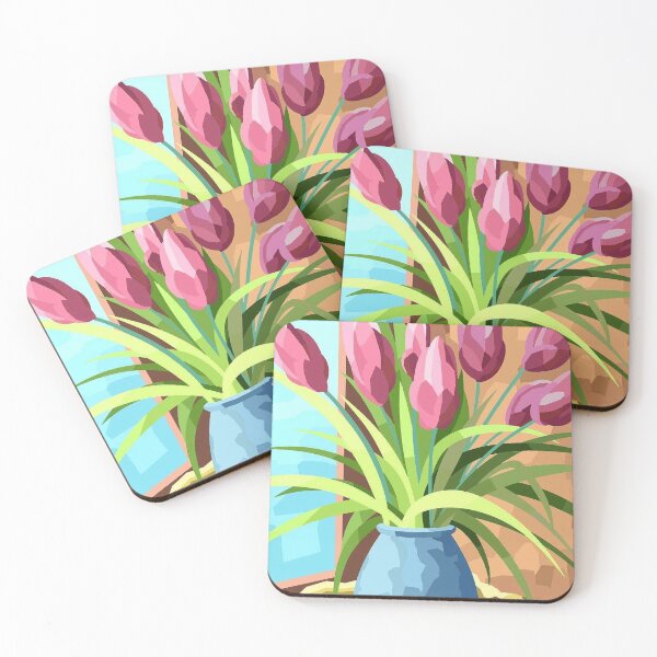 Item preview, Blocky Flowers designed and sold by GuineaKitty.
