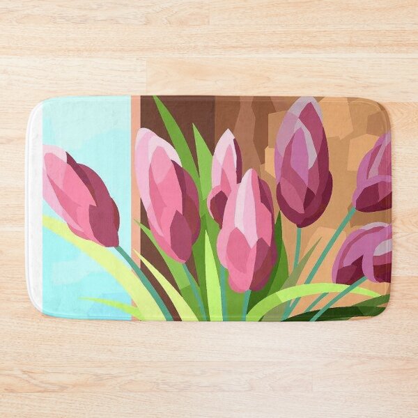 Item preview, Blocky Flowers designed and sold by GuineaKitty.