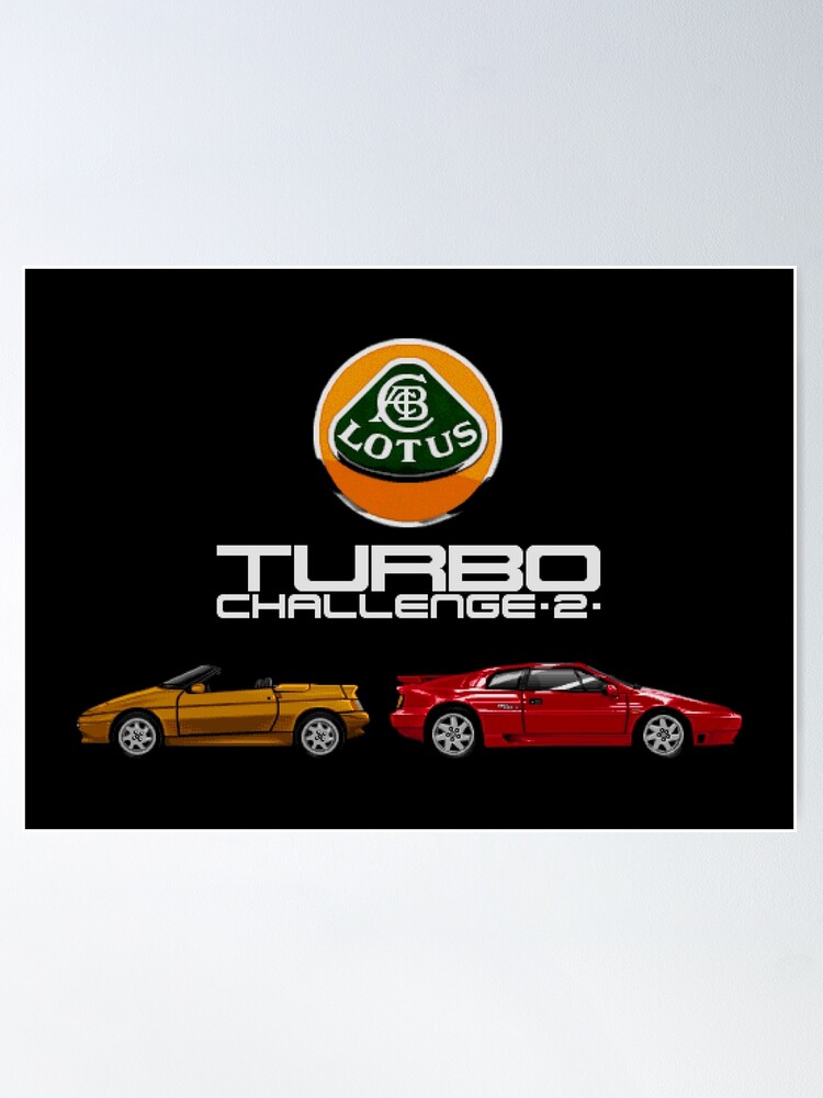 Lotus - Turbo Challenge 2 Poster for Sale by iloveamiga