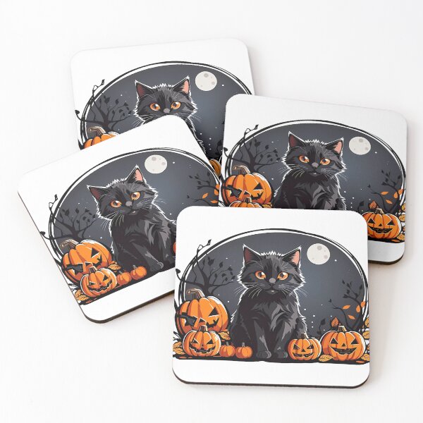 Item preview, Halloween Black Cat designed and sold by Win Hardy.