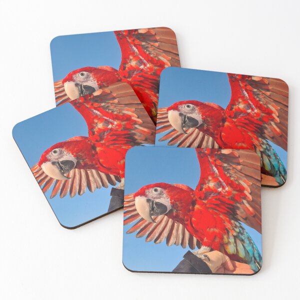 Item preview, Dark red macaw designed and sold by AnkesPapageien.