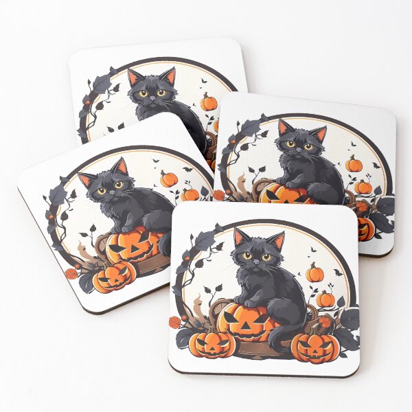 Item preview, Halloween Black Cat designed and sold by Win Hardy.