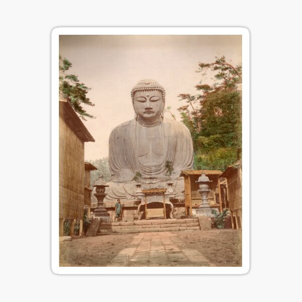 Giant Buddha, Japan Sticker