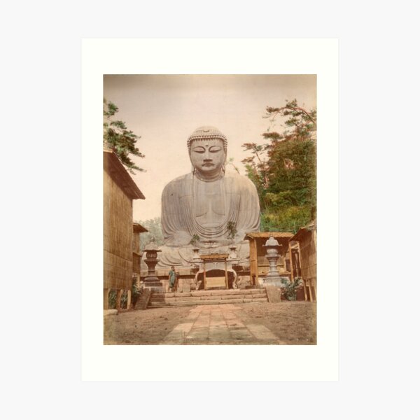 Giant Buddha, Japan Art Print