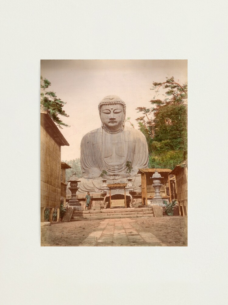Alternate view of Giant Buddha, Japan Photographic Print