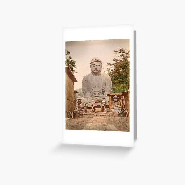 Giant Buddha, Japan Greeting Card
