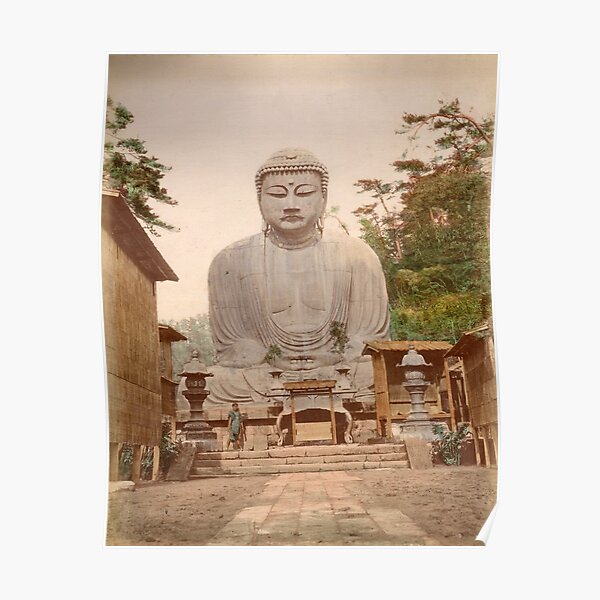 Giant Buddha, Japan Poster